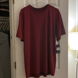 Red Nike shirt